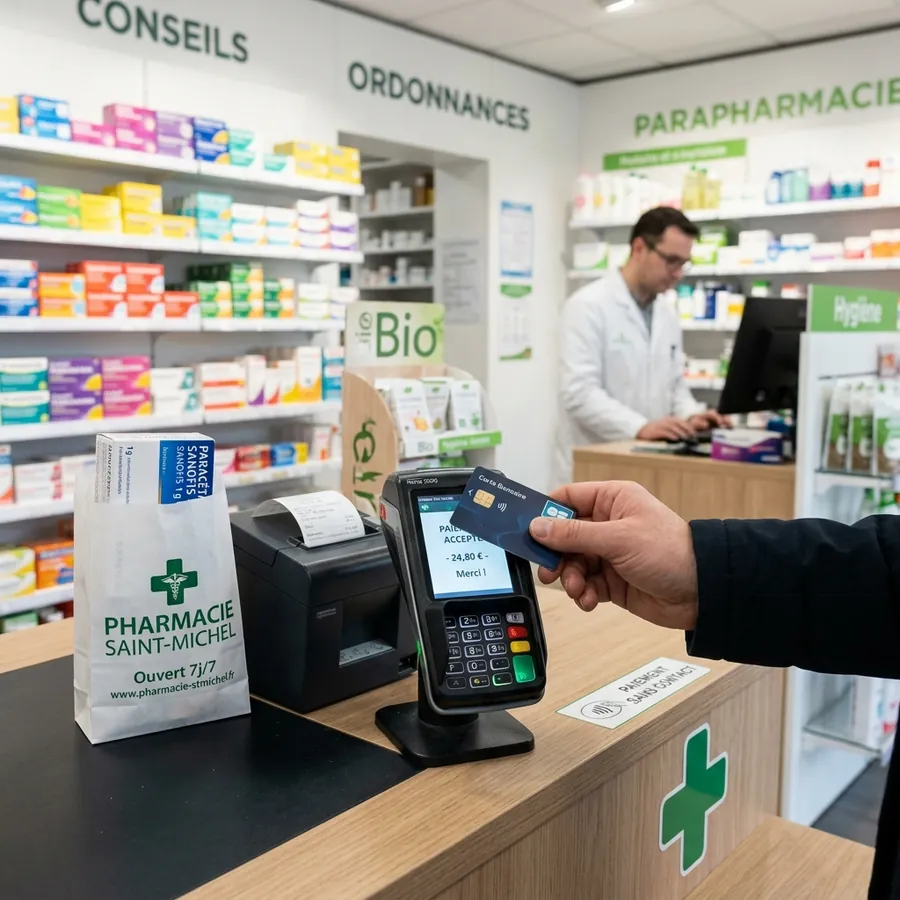 Empreinte de carte bancaire prise au comptoir pour la caution